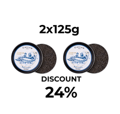 Offer 2x125gr BELUGA Caspian Gold