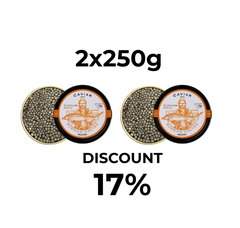 Offer 2x250gr ORGANIC OSETRA CASPIAN GOLD