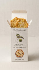 Crackers Extra Virgin Olive Oil & Sea Salt - 125g