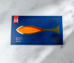Cold Smoked Rainbow Trout - La Regina Di San Daniele Long Slices - 80g