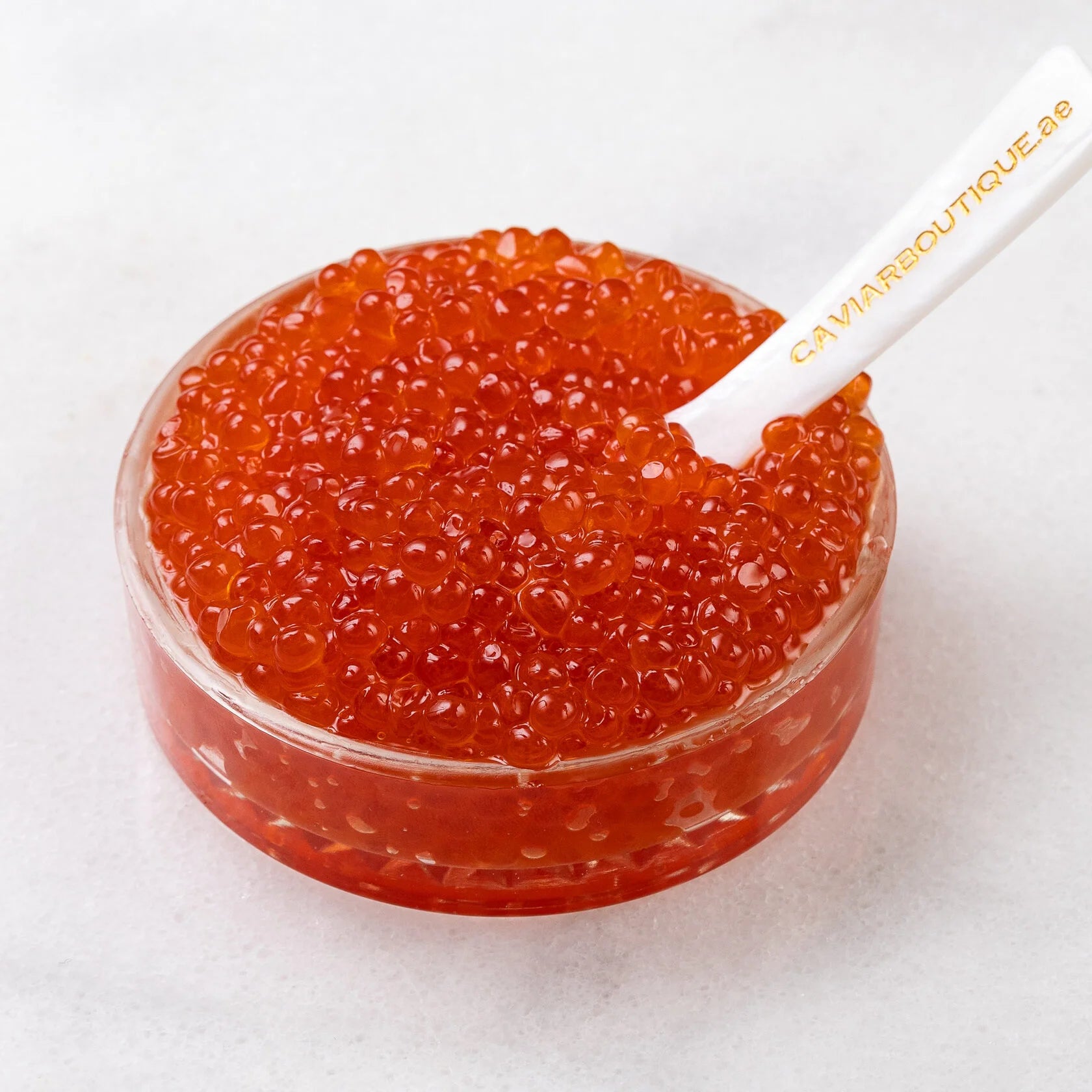 Red caviar Humpback Salmon roe (GORBUSHA)