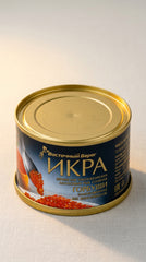 Frozen Humpback Salmon Roe (GORBUSHA) No preservatives - 7x125gr - VOSTOCHNIY BEREG