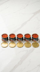 Frozen Humpback Salmon Roe (GORBUSHA) No preservatives - 5x125gr - VOSTOCHNIY BEREG