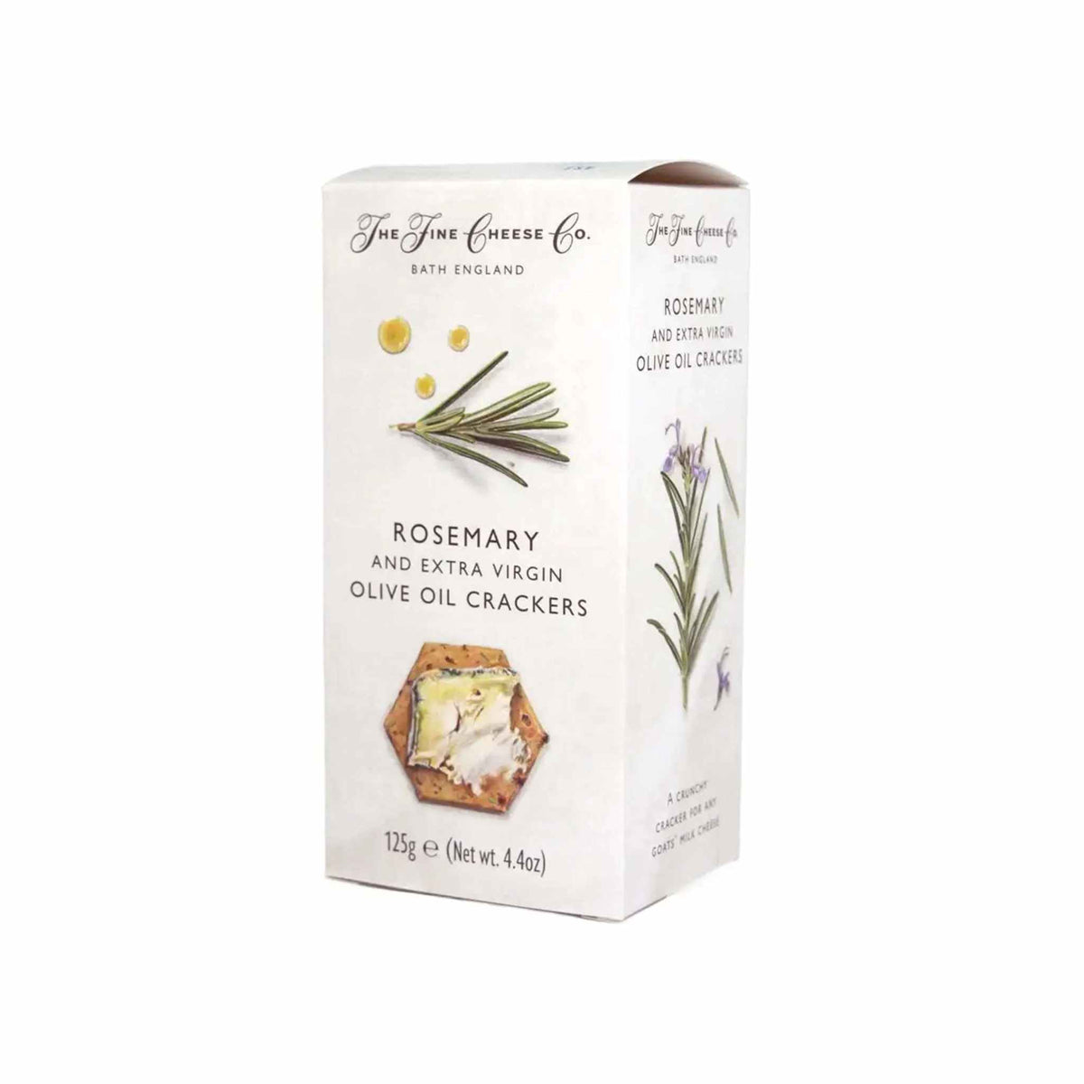 Crackers Rosemary & Extra Virgin Olive Oil 125g UK