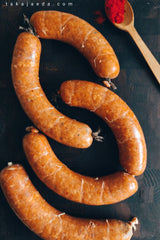 Chopped Semi-Smoked Beef Sausage - Natural Organic Product