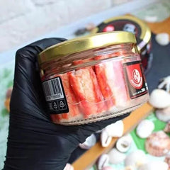 Natural Blue Crab meat (Glass jar)