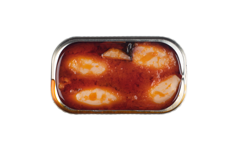 Spiced Calamari in Ragout Sauce - 115g Canned Fish (PRE-ORDER 9 OCTOBER)