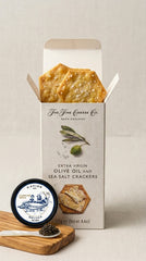 Pairing Set "Beluga Caspian Gold 30gr + Crackers Virgin olive oil & sea salt (Gluten free)"