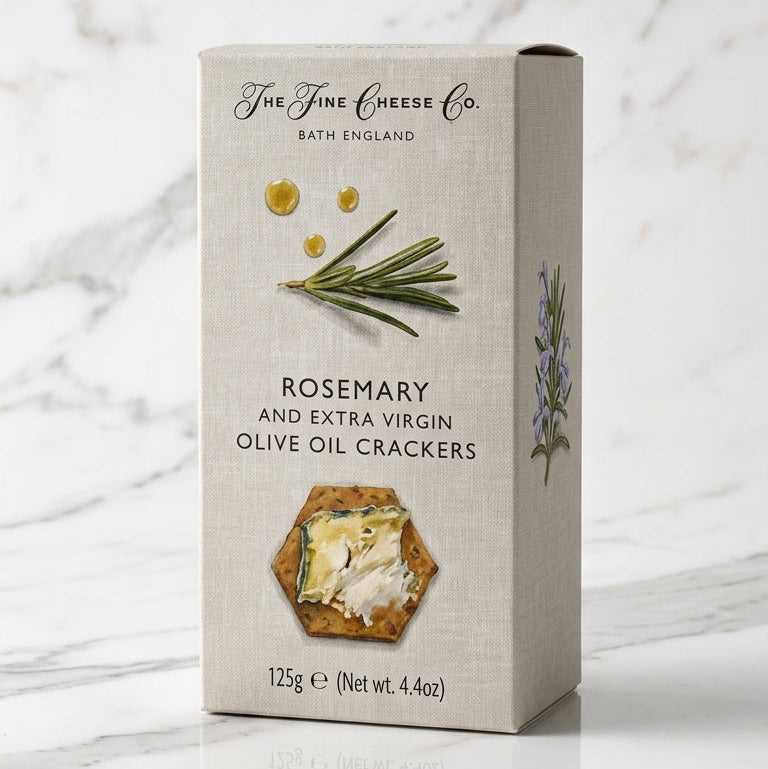 Crackers Rosemary & Extra Virgin Olive Oil - 125g