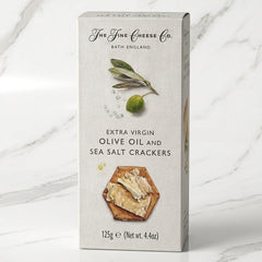 Crackers Extra Virgin Olive Oil & Sea Salt - 125g