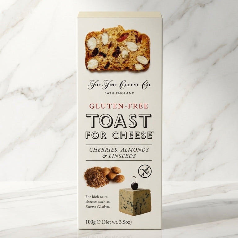 Gluten Free Cherry, Almond & Linseeds Toast for Cheese - 100g