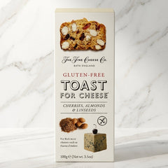 Gluten Free Cherry, Almond & Linseeds Toast for Cheese - 100g