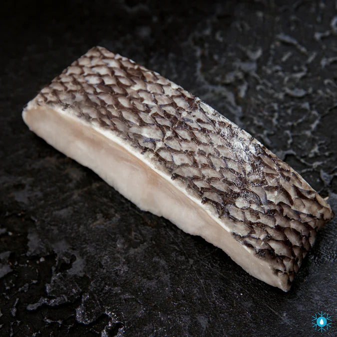 CHILEAN SEA BASS BONELESS SKIN-ON FROZEN