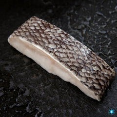 CHILEAN SEA BASS BONELESS SKIN-ON FROZEN
