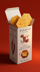 Crackers Chilli and Extra Virgin Olive Oil - 125g