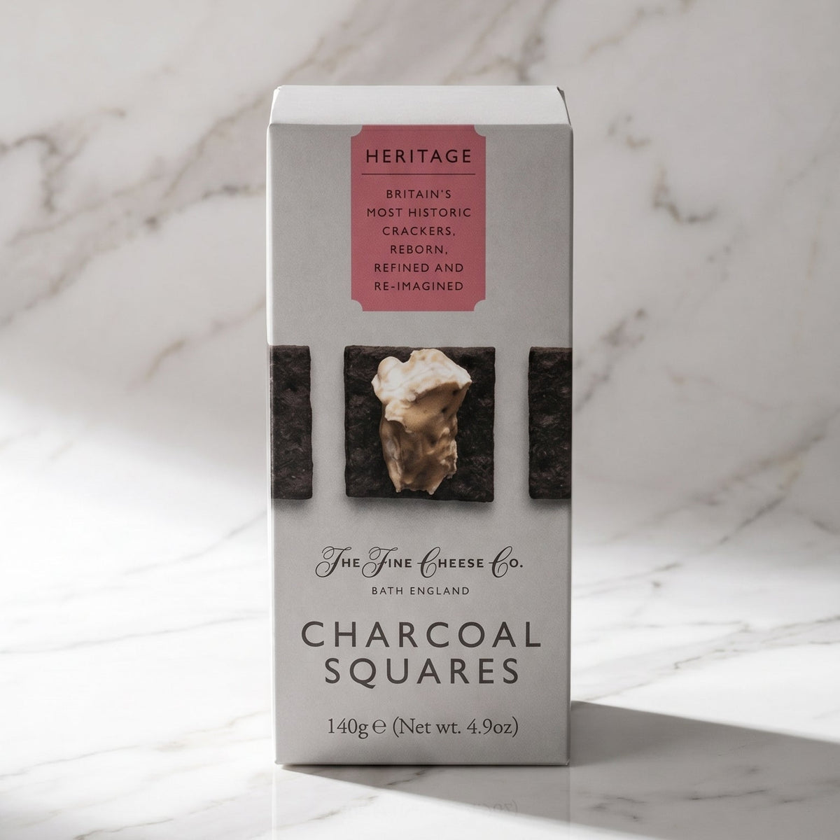 Crackers Heritage Range Charcoal Square - 140g