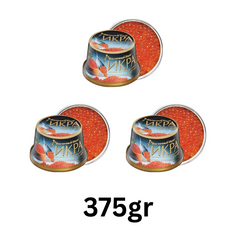 Humpback Salmon Roe (GORBUSHA) No preservatives - 3x125gr - VOSTOCHNIY BEREG