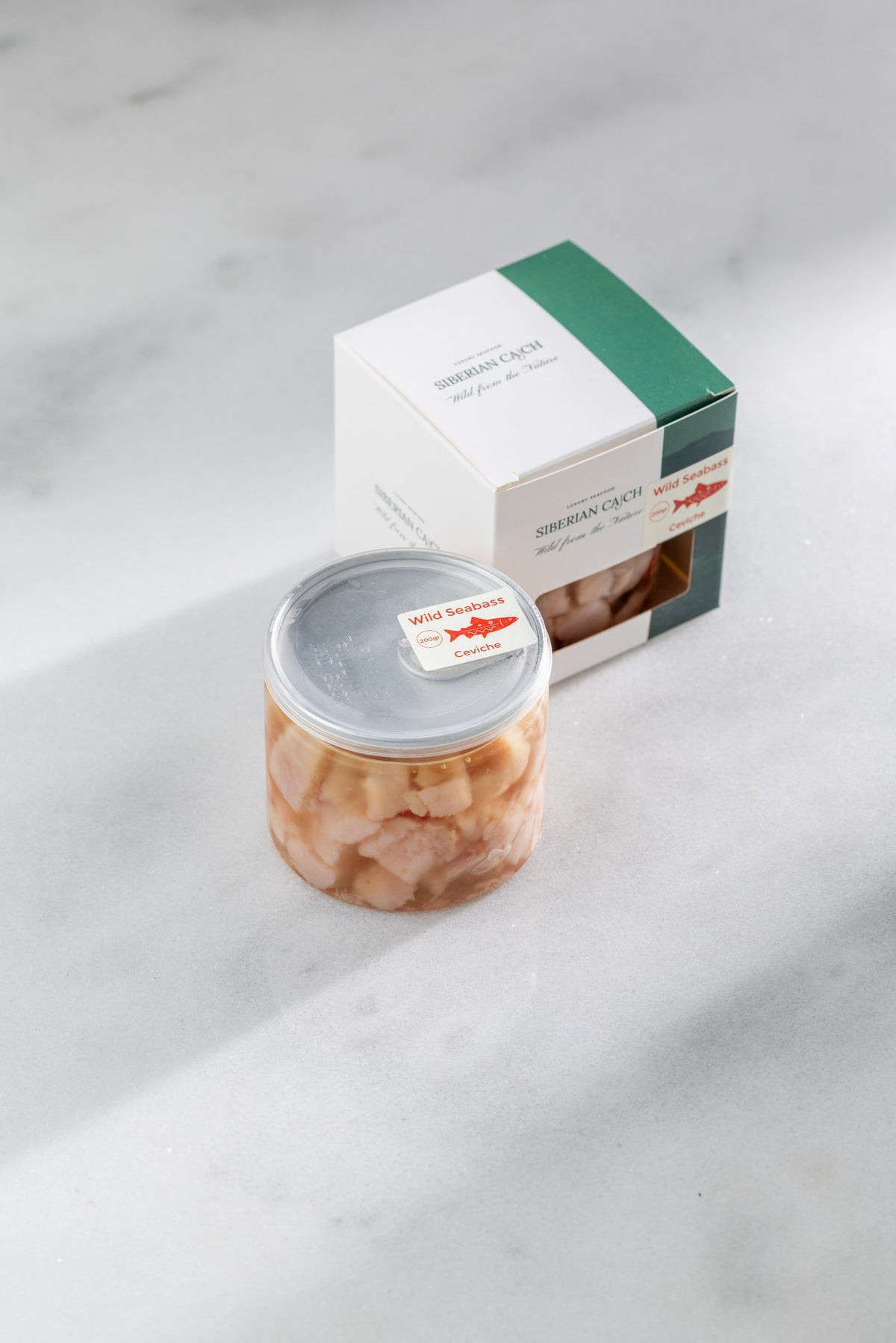 Ceviche Wild Seabass Siberian Catch Signature Recipe