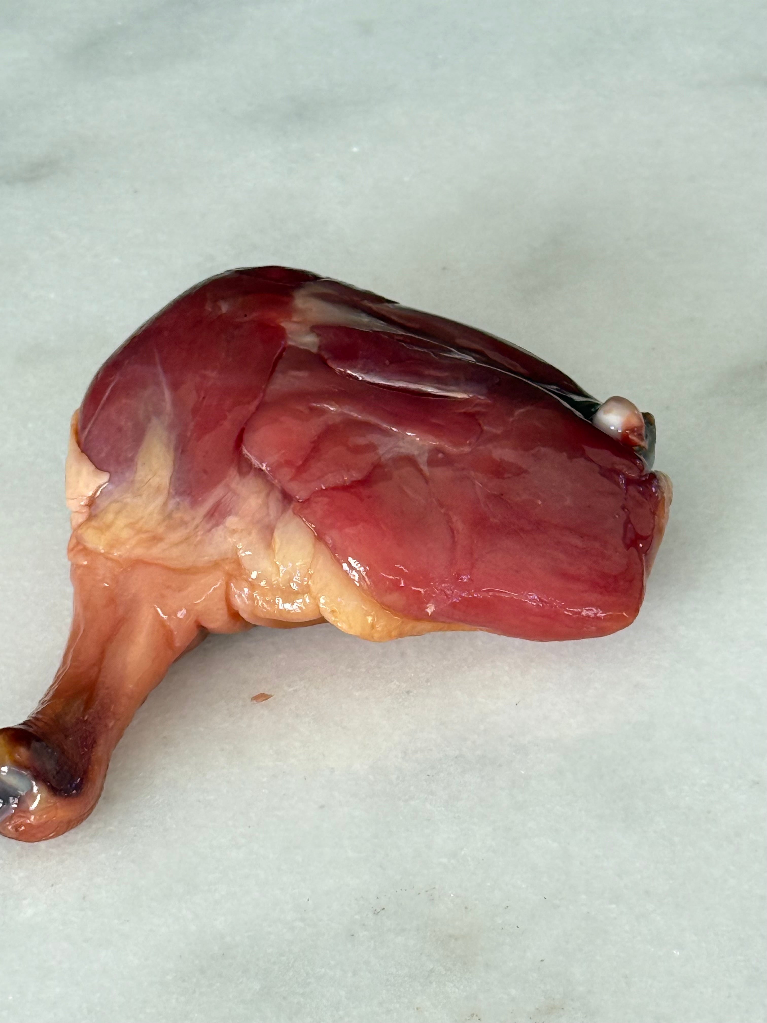 Wild Duck Leg Raw smoked