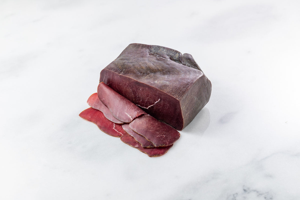 Beef Meat Dry Cured Cecina Shaped Block - 100gr