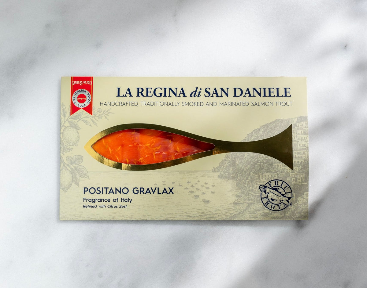 Regina Gravlax Positano with Citrus Zest D-Cut Slices 80g