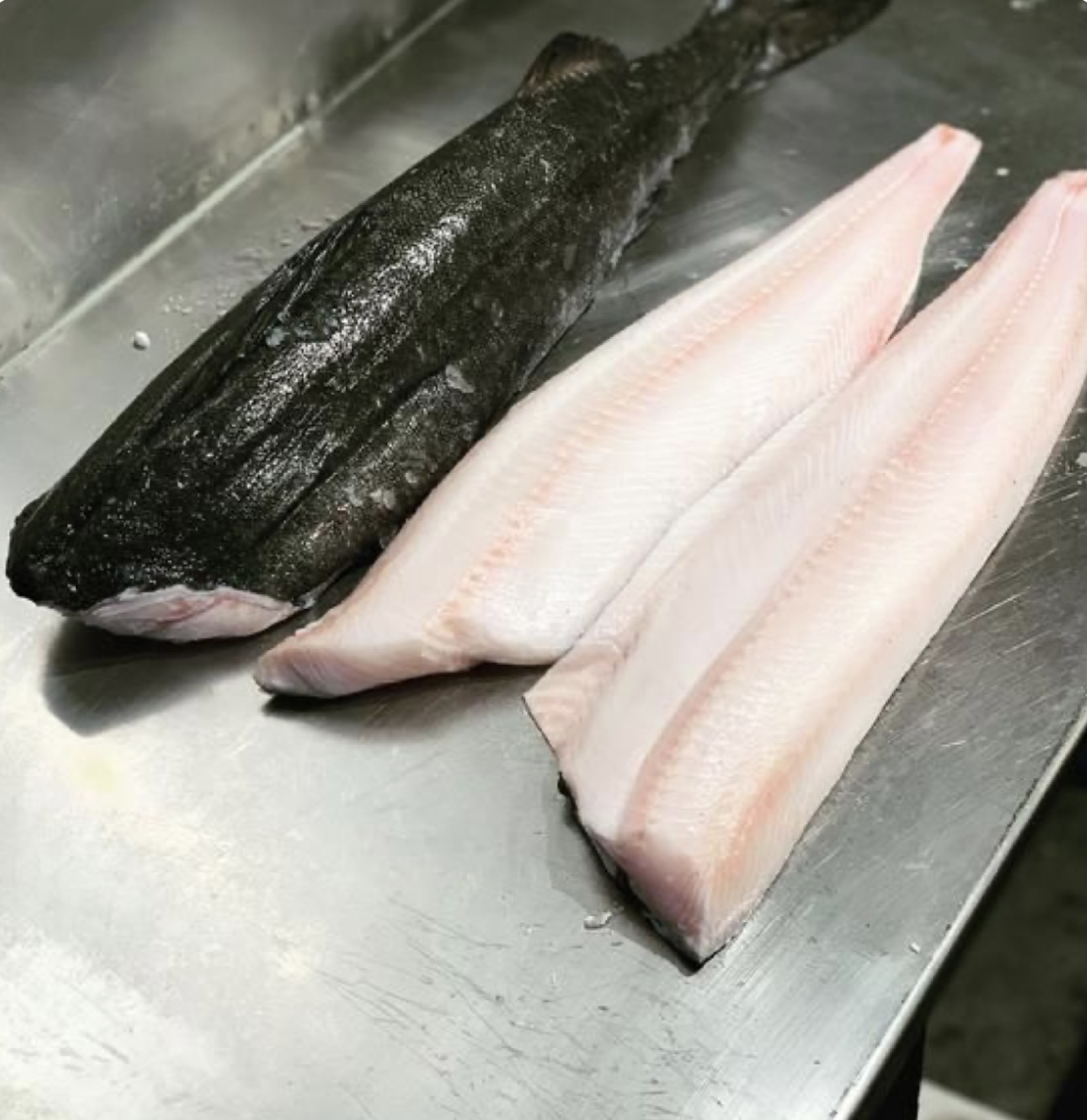 BLACK COD GUTTED HEADLESS FROZEN