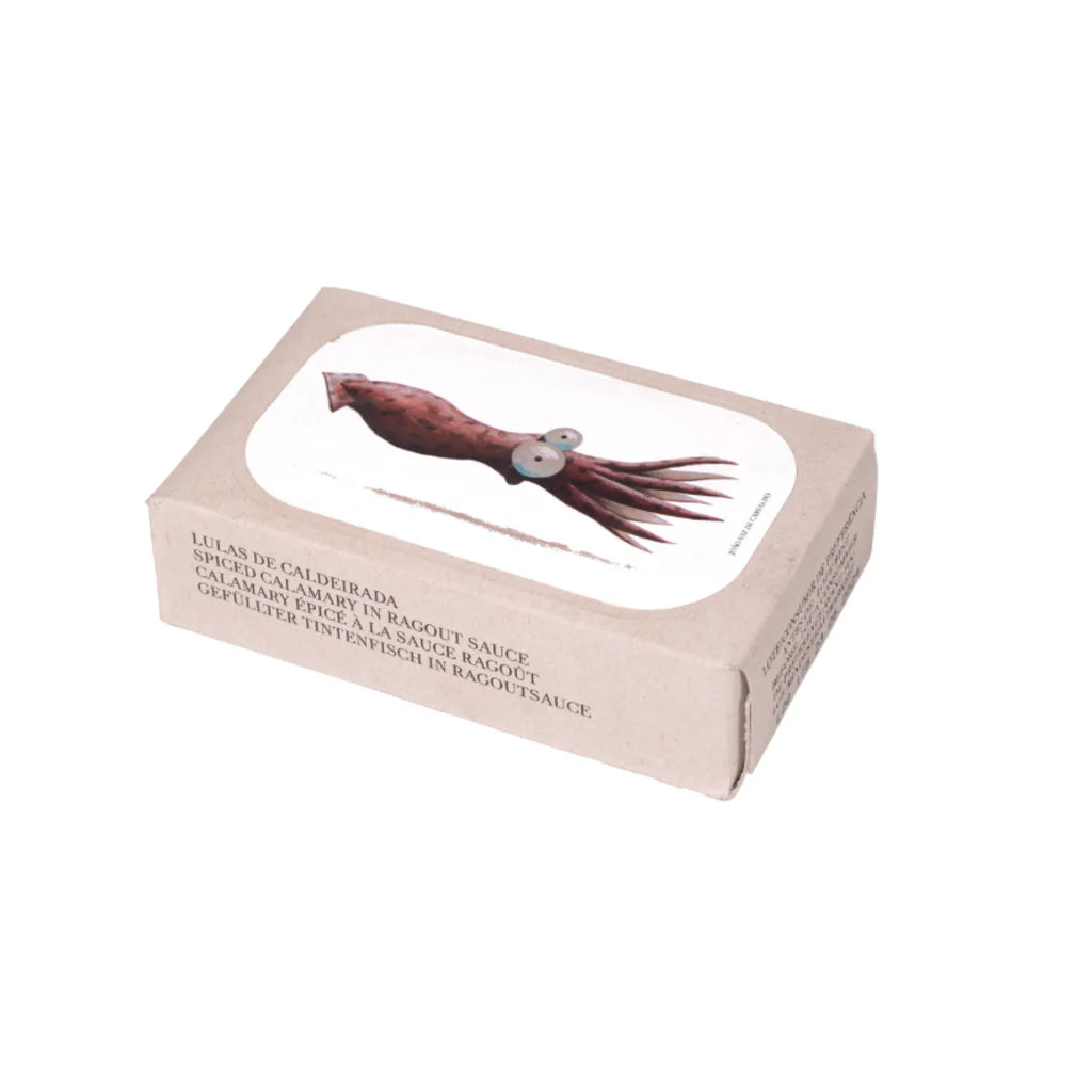 Spiced Calamari in Ragout Sauce - 115g Canned Fish (PRE-ORDER 9 OCTOBER)