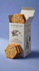 Crackers Chive and Extra Virgin Olive Oil 125g