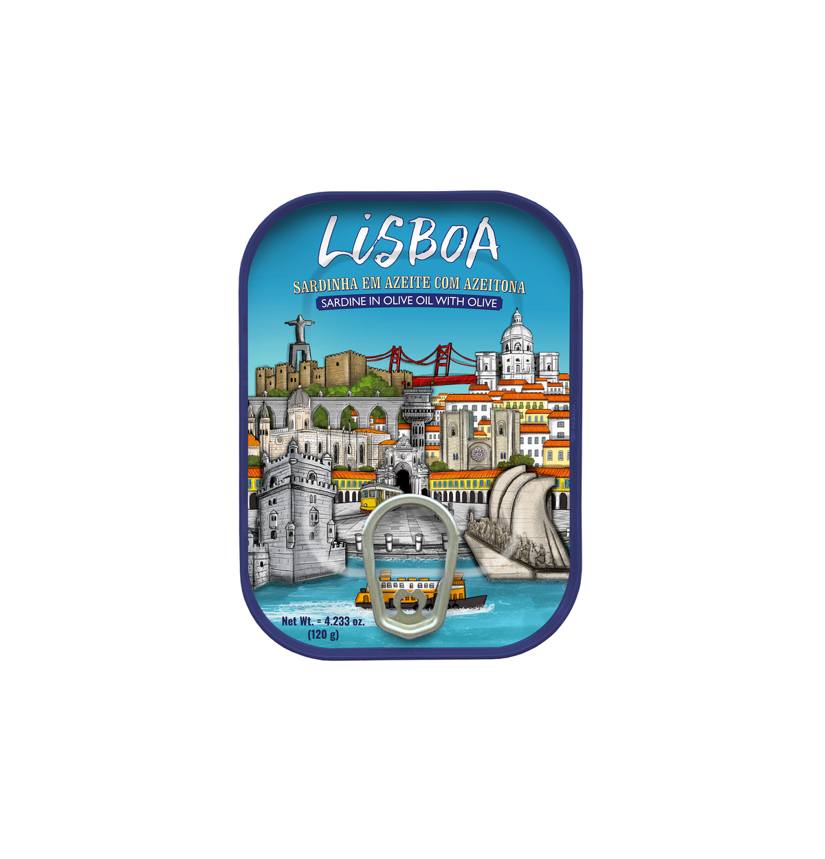 Lisboa – Sardines in Olive Oil with Olives - 120g