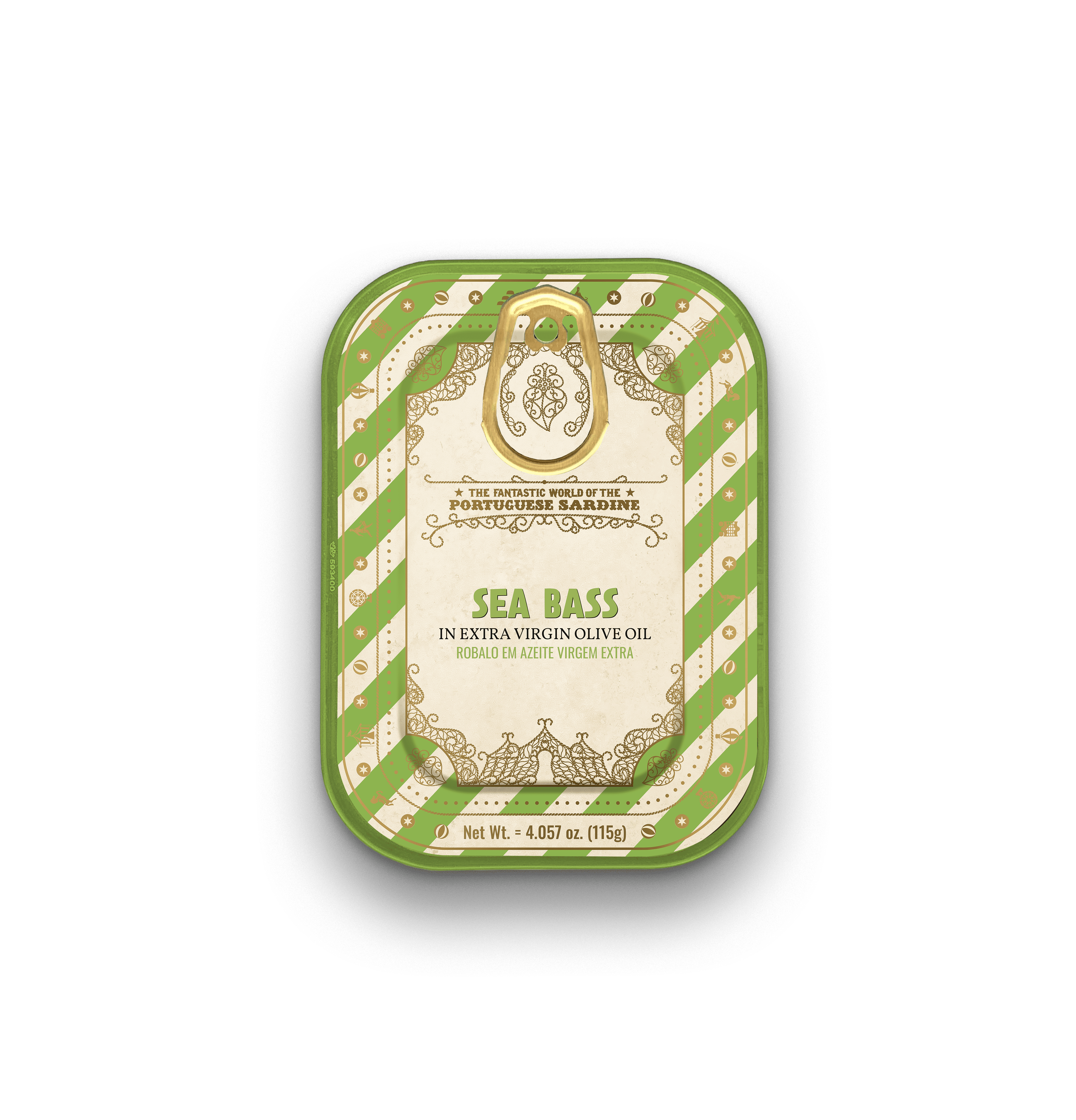 Sea Bass in Extra Virgin Olive Oil - 115g