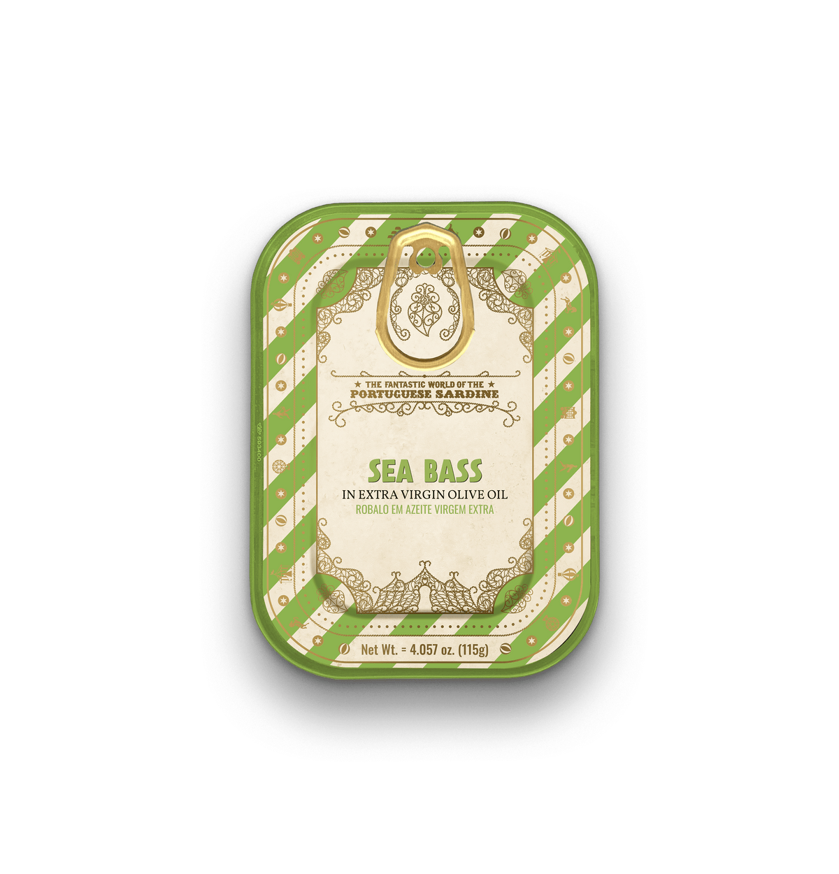 Sea Bass in Extra Virgin Olive Oil - 115g