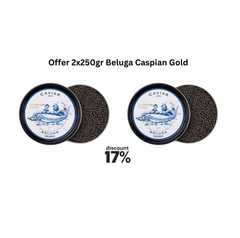 Offer 2x250gr BELUGA Caspian Gold