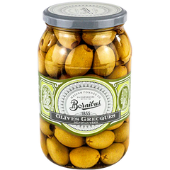 Green Pitted Greek Olives - 480g