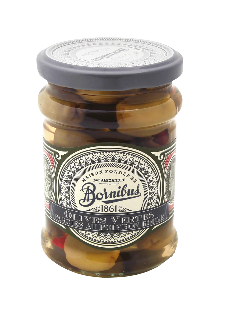 Green Olives Stuffed With Red Pepper - 270g