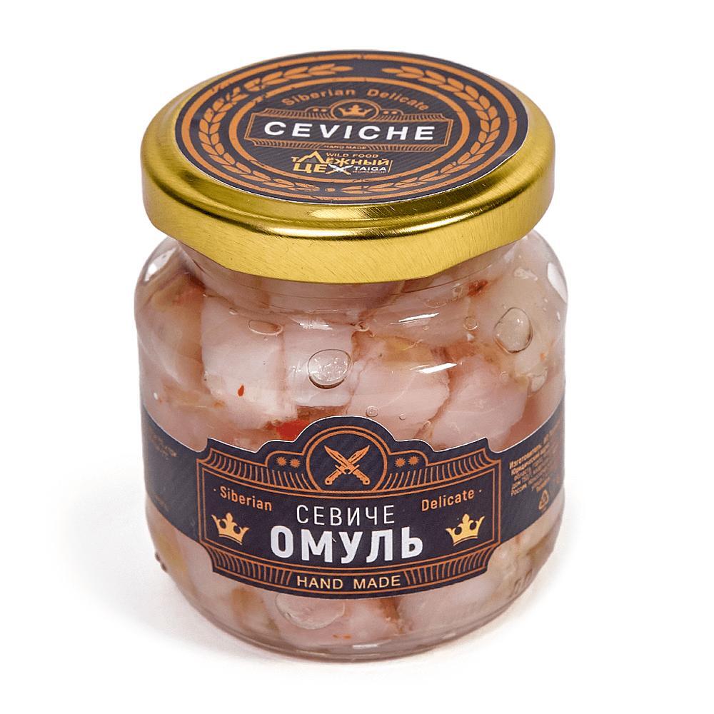 Ceviche Wild Omul , Siberian catch signature recipe 110 gr
