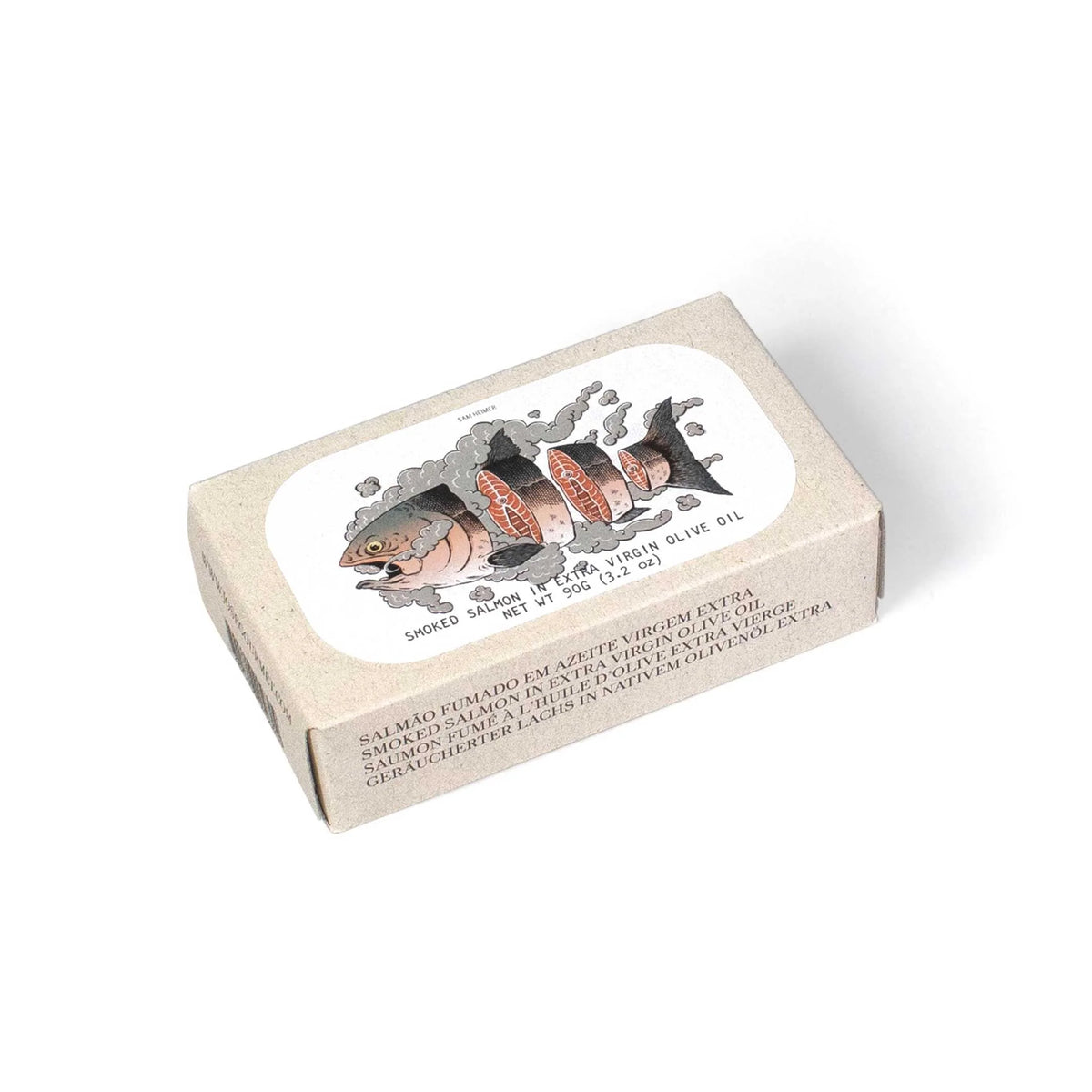 Smoked Salmon In Extra Virgin Olive Oil - 90g Canned Fish (PRE-ORDER 9 OCTOBER)