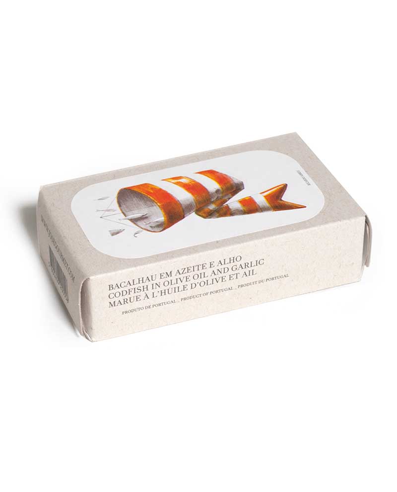Codfish in Olive Oil and garlic 120g - Canned Fish Good morning. (PRE-ORDER 9 October)