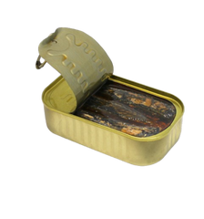Small Mackerels in Hot Olive Oil 120gr - Can Fish