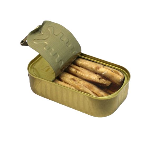 Skinless & Boneless Sardines in Olive Oil 120gr - Can Fish