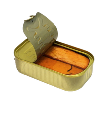 Tuna Fillets in Hot Olive Oil 120gr - Can Fish
