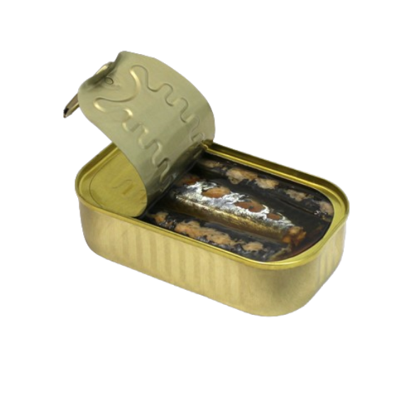 Small Mackerels in Olive Oil 120gr - Can Fish