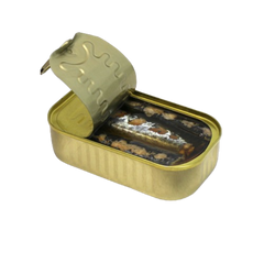Small Mackerels in Olive Oil 120gr - Can Fish
