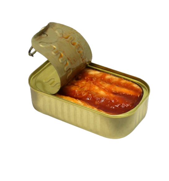 Mackerel Fillets in Tomato Sauce 120gr - Can Fish