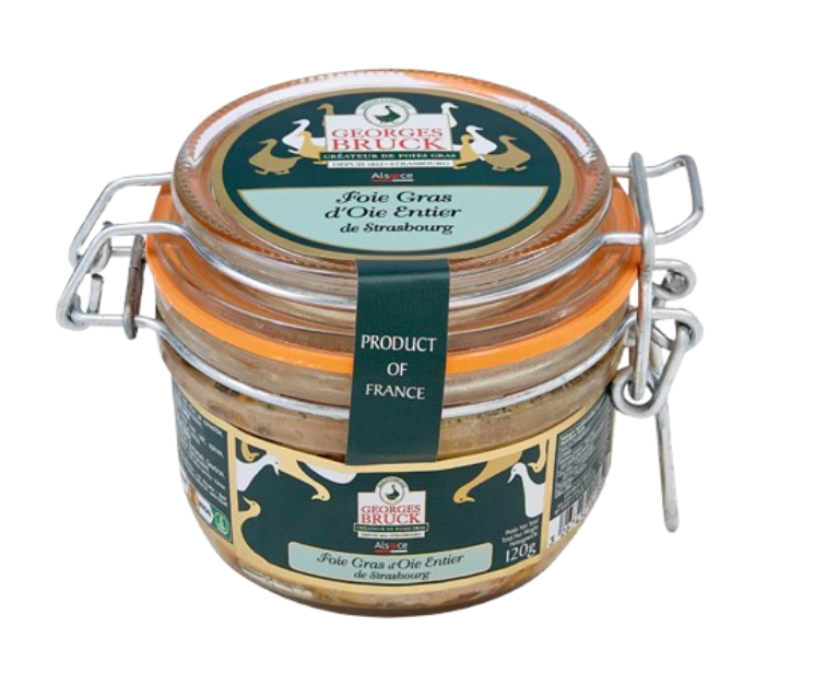 DUCK Foie Gras - 120g - "READY TO EAT"