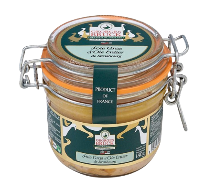 Whole DUCK Foie Gras - 180g - "READY TO FRY"