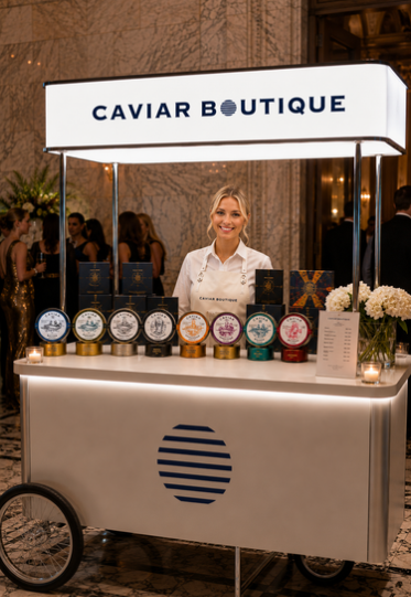 Caviar Pop-up Station
