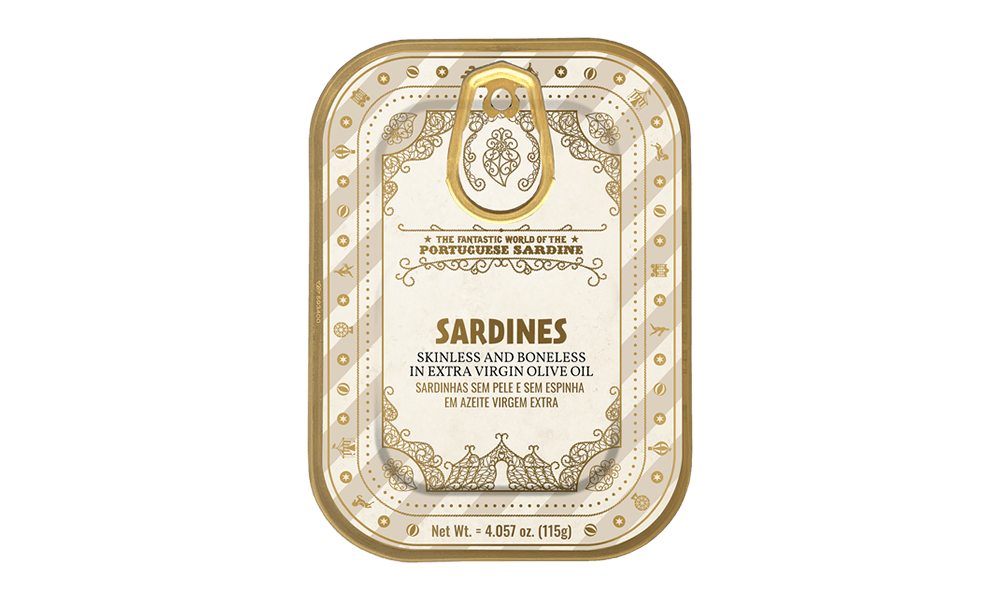 Skinless & Boneless Sardines in Extra Virgin Olive Oil - 115g