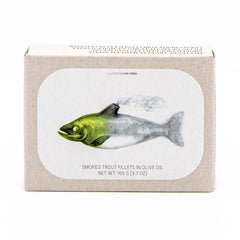 Smoked Trout Fillets in Olive Oil - 90g Canned Fish (PRE-ORDER 9 OCTOBER)