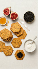 Crackers Fig, Honey and Extra Virgin Olive Oil - 125g