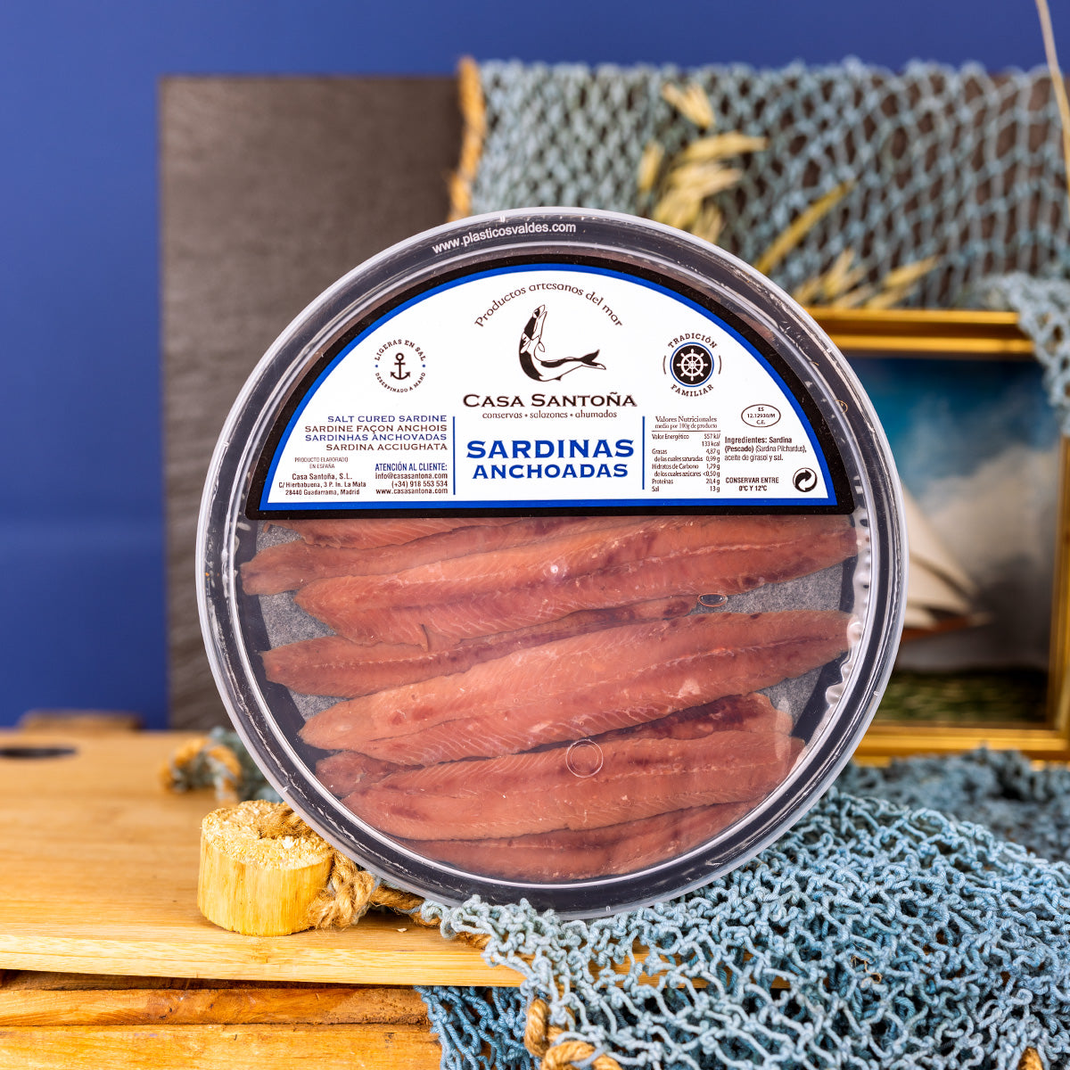 Anchovy-Cured Sardines - 90g